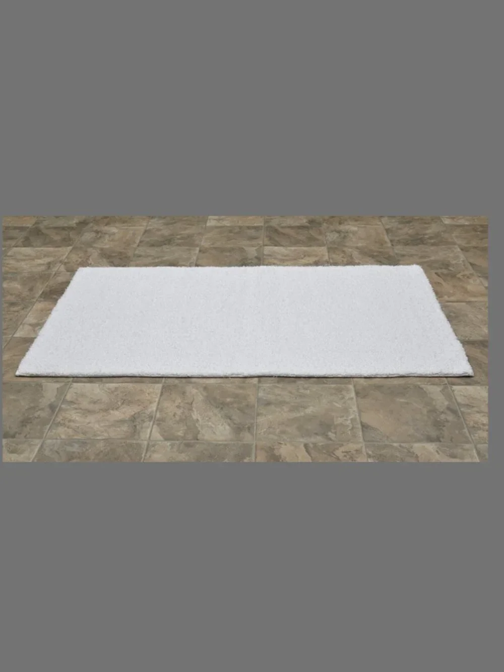 New, Cotton rug, bathroom rug, white rug, large bathroom rug, mat, floor towel